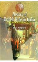 History of British Rule in India (1765 A.D. to 1857 A.D.), 401pp., 2013
