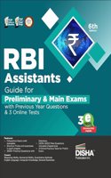 RBI Assistants Guide for Preliminary & Main Exams with Previous Year Questions & 3 Online Tests 6th Edition