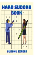 Hard Sudoku Book - Great Sudoku Puzzles Book for Adults