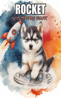 Rocket Coloring Book for Kids