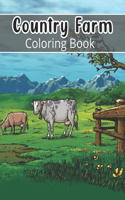 Country Farm Coloring Book