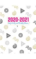 2020-2021 Daily Weekly and Monthly Planner