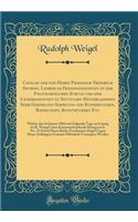 Catalog Der Von Herrn Professor Friedrich Seubert, Lehrer Im Freihandzeichnen an Der Polytechnischen Schule Und Dem Catharinenstift Zu Stuttgart Hinterlassenen Sehr Gewï¿½hlten Sammlung Von Kupferstichen, Radirungen, Kunstbï¿½chern Etc: Welche Den 