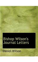 Bishop Wilson's Journal Letters
