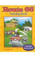 Route 66 Coloring Book