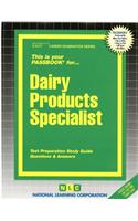Dairy Products Specialist