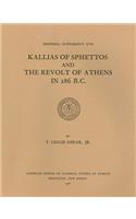 Kallias of Sphettos and the Revolt of Athens in 286 B.C.