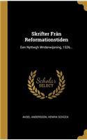 Skrifter Från Reformationstiden