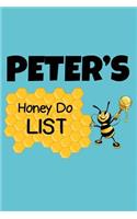 Peter's Honey Do List