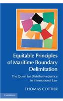 Equitable Principles of Maritime Boundary Delimitation