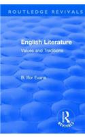 Routledge Revivals: English Literature (1962)