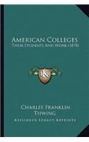 American Colleges