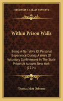 Within Prison Walls