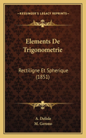 Elements de Trigonometrie