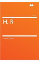 H. R: (English)
