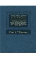 Practice, Pleadings, and Forms in Civil Actions in Courts of Record in the State of New York