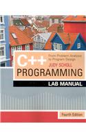 Lab Manual for C++ Programming: From Problem Analysis to Program Design(English)