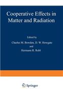 Cooperative Effects in Matter and Radiation