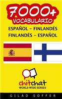 7000+ Espanol - Finlandes Finlandes - Espanol Vocabulario