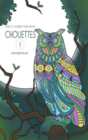 Livre de coloriage pour adultes Chouettes 1