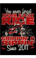 You Never Forget Your First Ride Grippin' & Rippin' Since 2011