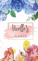 Noelle's Planner: Monthly Planner 3 Years January - December 2020-2022 - Monthly View - Calendar Views Floral Cover - Sunday start