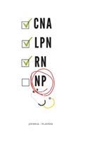 CNA LPN RN NP Journal/Planner