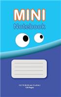 Mini Notebook for Kids - 5 x 8 inches, 120 pages, College ruled - ( bleu edition ): Mini Notebook for Kids - 5 x 8 inches, 120 pages, College ruled - ( bleu edition )