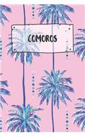 Comoros: Dotted Travel Diary Notebook or Journey Dotted Grid Journal - Holiday Trip Pocketbook for Men and Women with Dots