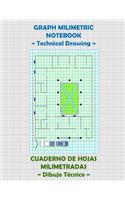 Milimetric Graph Notebook Technical drawing