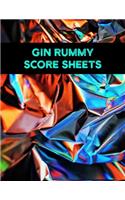 Gin Rummy Score Sheets: A pad of scoresheets: Perfect for scorekeeping: Vol. 23