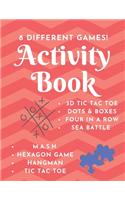 Activity Book - 8 Different Games!