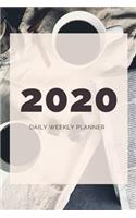 2020 Daily Weekly Planner: 6x9 - 52 weeks - calendar - daily, weekly & monthly planner