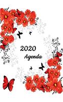 2020 Agenda: 6"x9" Daily and Weekly Agenda Planner and Organizer V21