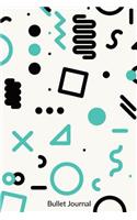 Bullet Journal: Minimal Design Bullet Journal - 120-Page 1/4 Inch Dot Grid Minimal Pattern Notebook - 6 X 9 Perfect Bound Paperback
