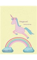Magical unicokorn sketchbook