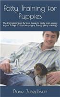 Potty Training for Puppies
