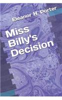 Miss Billy's Decision