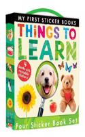 My First Sticker Books: Things to Learn