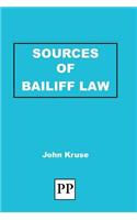 Sources of Bailiff Law