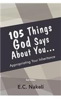 105 Things God Says About You