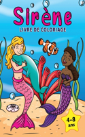 Sirène Livre de Coloriage