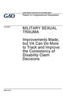 Military sexual trauma
