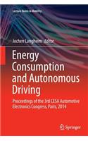 Energy Consumption and Autonomous Driving