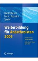 Weiterbildung Fur Anasthesisten 2005