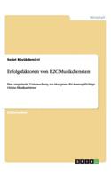 Erfolgsfaktoren von B2C-Musikdiensten