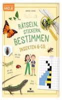 Expedition Natur Ratseln, Stickern, Bestimmen - Insekten & Co.