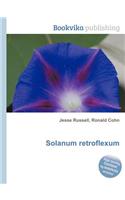 Solanum Retroflexum: (English)