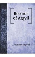Records of Argyll: (English)
