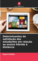 Determinantes da satisfação dos estudantes em relação ao ensino híbrido à distância